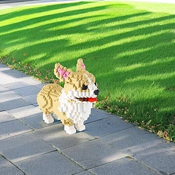 Amazon.com: Larcele Micro Dog Building Blocks Pet Mini